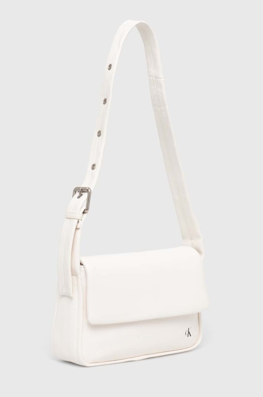 Τσάντα Calvin Klein Jeans K60K611467 λευκό SS24