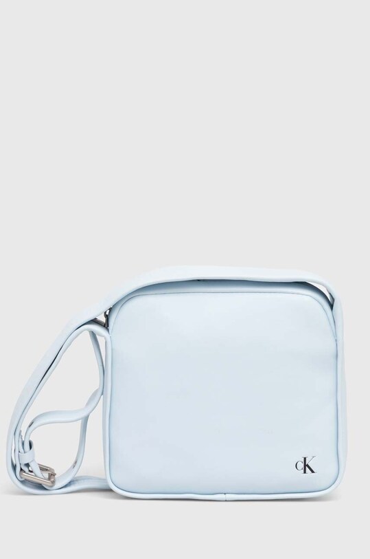Kabelka Calvin Klein Jeans hladký modrá K60K611468