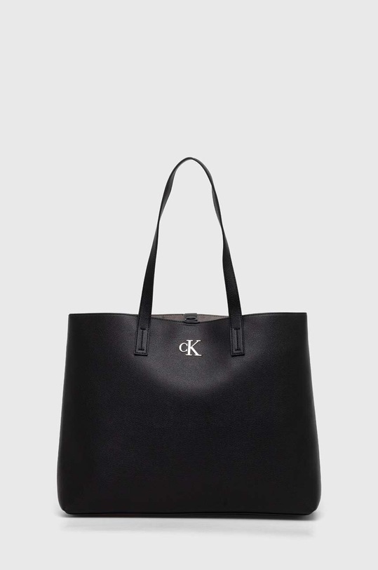Τσάντα Calvin Klein Jeans συνθετικό μαύρο K60K611501