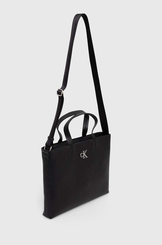 Τσάντα Calvin Klein Jeans K60K611552 μαύρο SS24