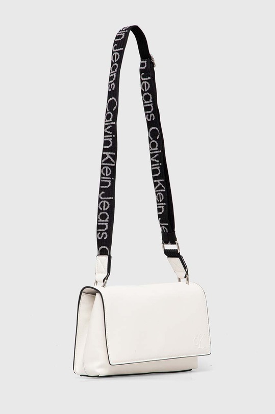 Τσάντα Calvin Klein Jeans K60K611556 λευκό SS24