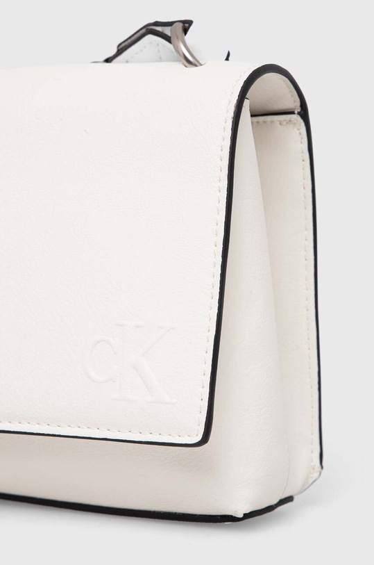 Τσάντα Calvin Klein Jeans λευκό K60K611556
