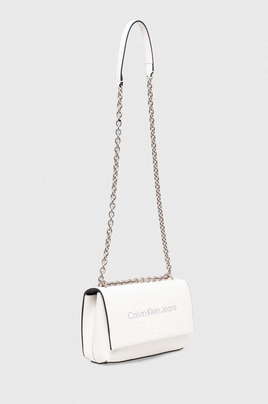 Τσάντα Calvin Klein Jeans K60K611866 λευκό SS24