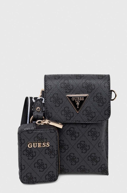 Malá taška Guess LATONA vzorovaný sivá HWSG92.11810
