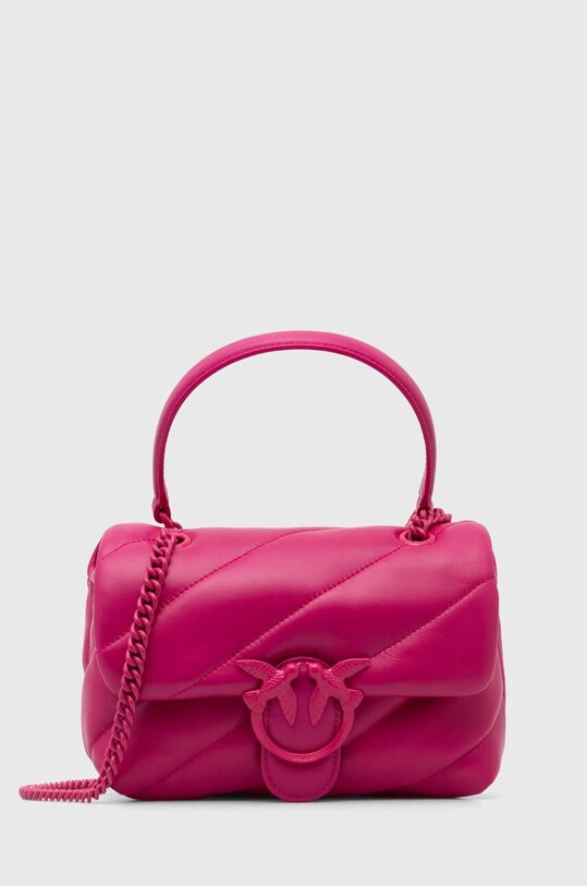 Pinko poseta de piele uni roz 100039.A1JO