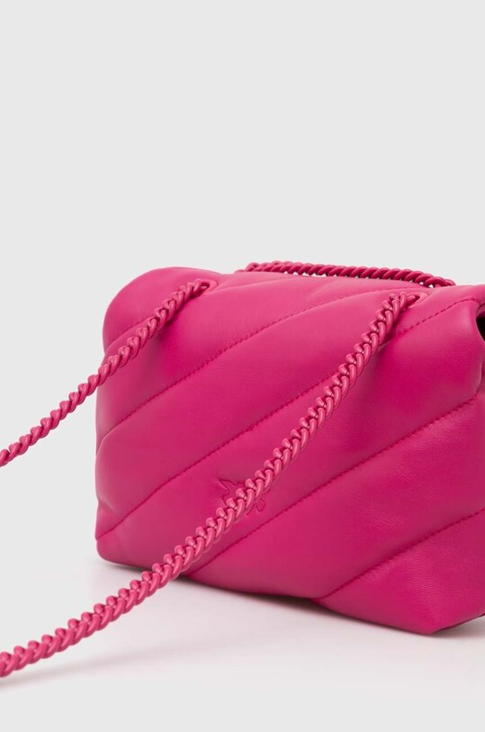 Аксесуари Шкіряна сумочка Pinko 100039.A1JO рожевий