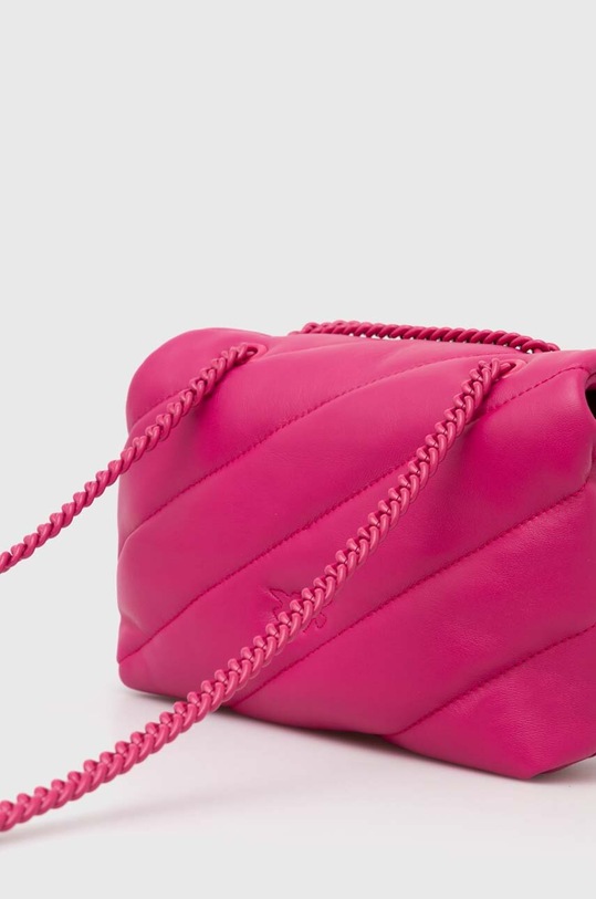 Akcesoria Pinko torebka skórzana 100039.A1JO różowy