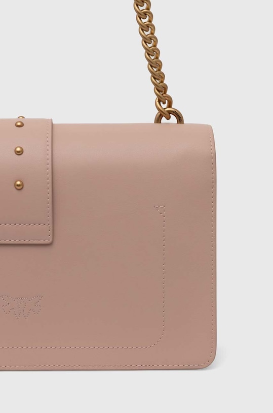 Akcesoria Pinko torebka skórzana 100053.A0F1 różowy