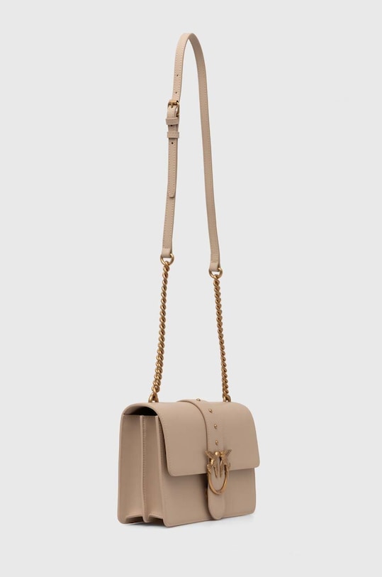 Pinko torebka skórzana 100053.A0F1 beżowy AA00