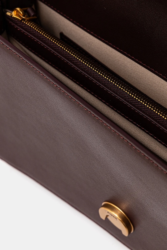 Pinko torebka skórzana 100053.A0F1 fioletowy