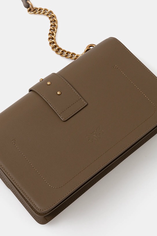 Akcesoria Pinko torebka skórzana 100053.A0F1 zielony