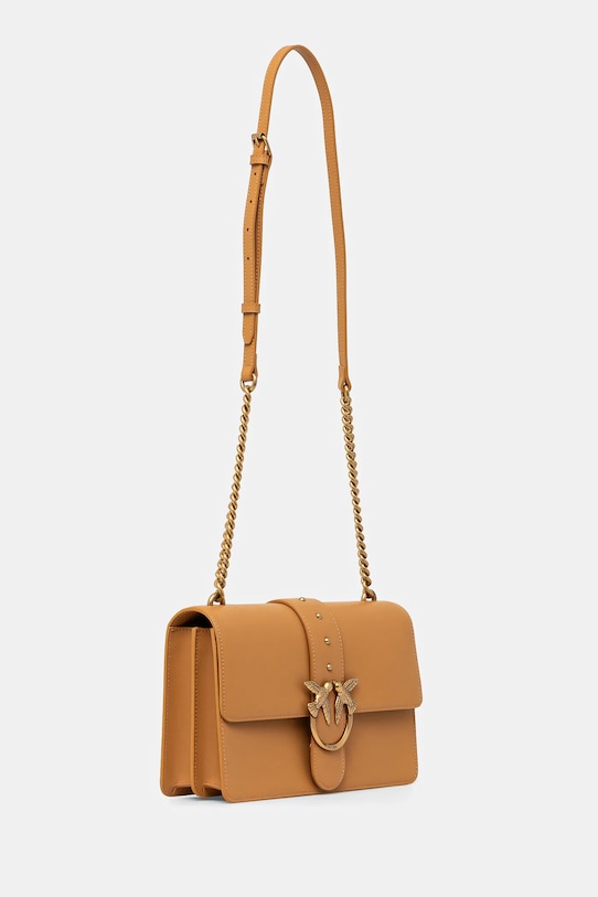 Pinko poseta de piele 100053.A0F1 maro AA00