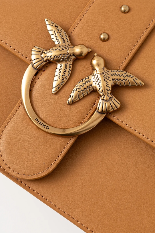 Pinko poseta de piele maro 100053.A0F1