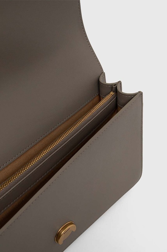 Кожаная сумочка Pinko 100053.A0F1 серый