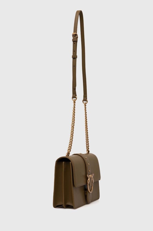 Pinko torebka skórzana 100053.A0F1 zielony AA00