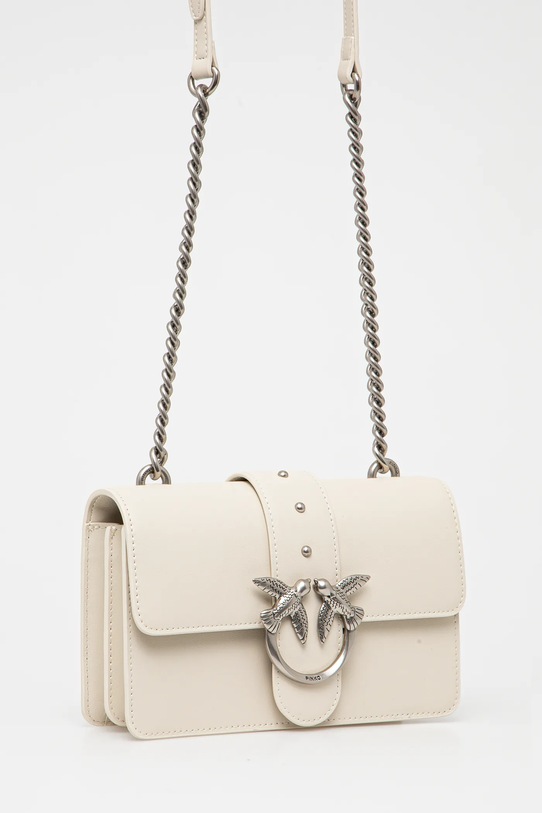 Pinko borsa a mano in pelle 100059.A0F1 beige AA00