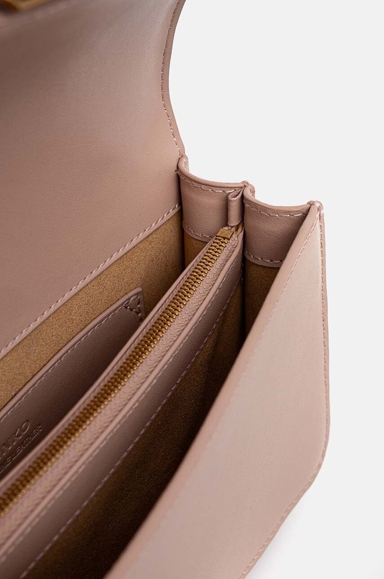 Pinko torebka skórzana 100059.A0F1 różowy