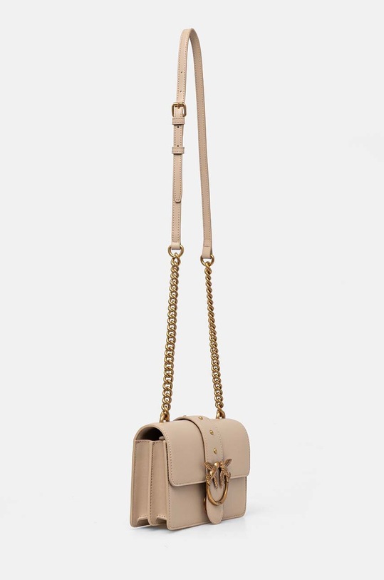 Pinko torebka skórzana 100059.A0F1 beżowy AA00