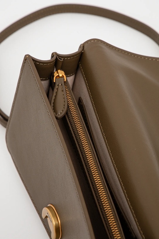 Δερμάτινη τσάντα Pinko 100059.A0F1 πράσινο