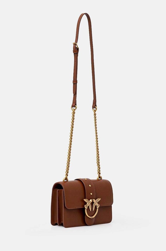 Pinko torebka skórzana 100059.A0F1 brązowy AA00