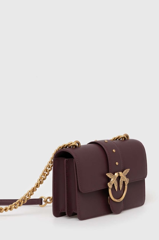 Кожаная сумочка Pinko 100059.A0F1 коричневый AA00