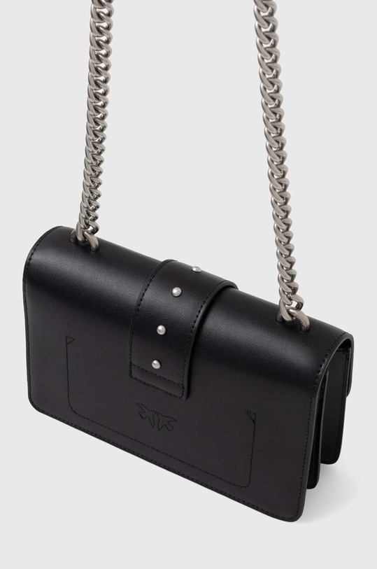 Akcesoria Pinko torebka skórzana 100059.A0F1 czarny