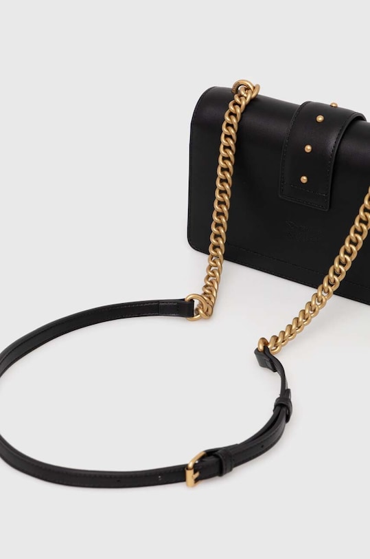 Akcesoria Pinko torebka skórzana 100059.A0F1 czarny