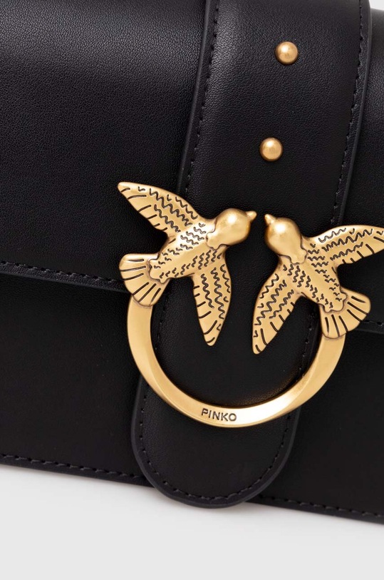 Pinko torebka skórzana czarny 100059.A0F1