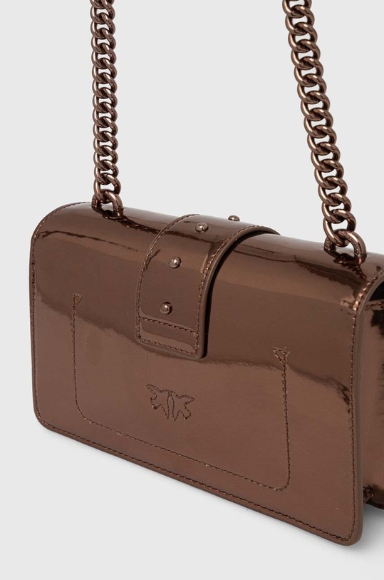 Akcesoria Pinko torebka skórzana 100059.A1JD złoty