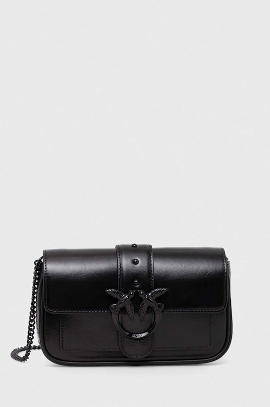 Pinko kopertówka skórzana skóra licowa czarny 100061.A124