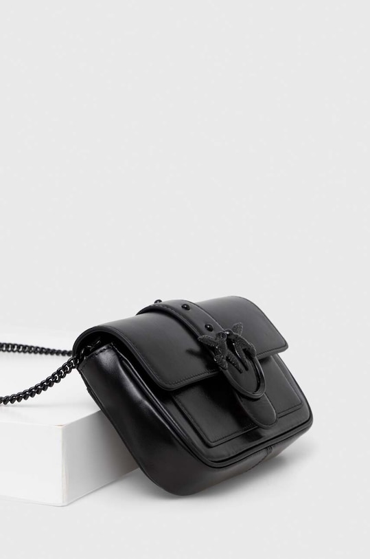 Pinko kopertówka skórzana 100061.A124 czarny SS24