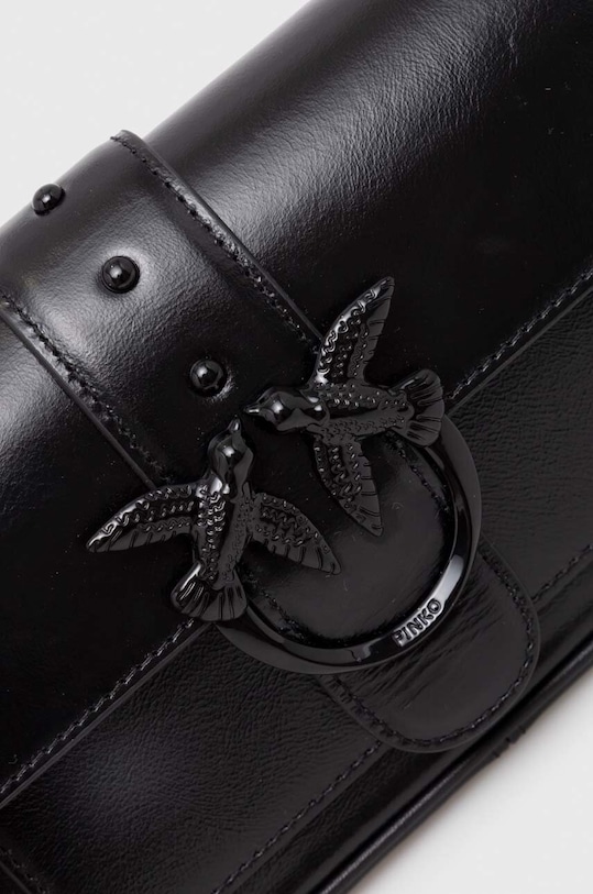 Pinko kopertówka skórzana 100061.A124 czarny