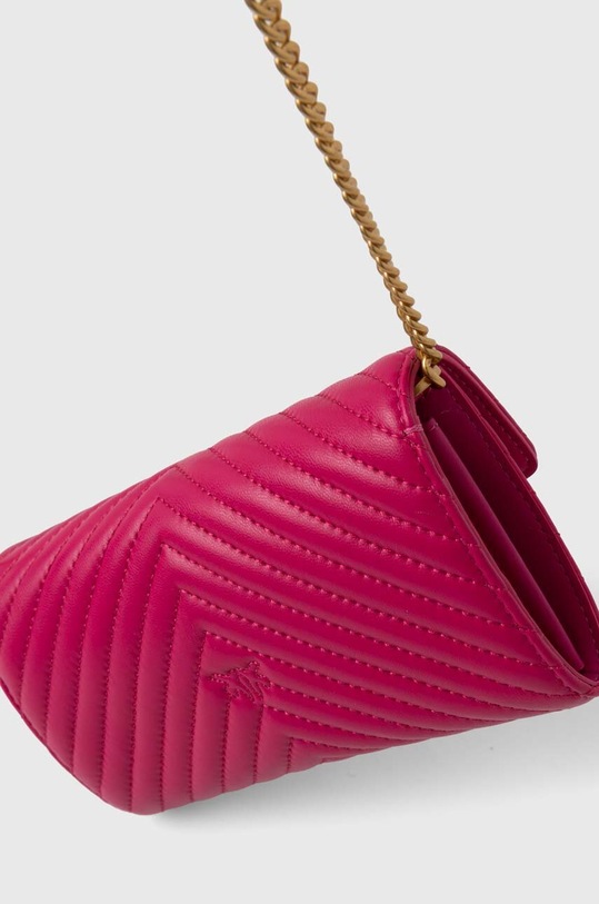 Pinko torebka skórzana 100062.A0GK różowy AA00