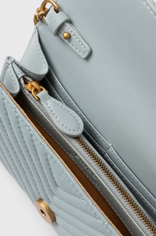 Pinko torebka skórzana 100062.A0GK niebieski