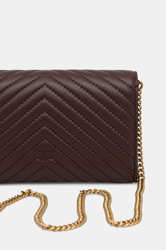 Аксессуары Кожаная сумочка Pinko 100062.A0GK коричневый