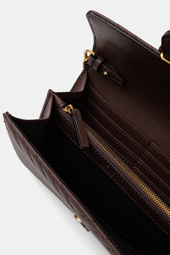 Pinko torebka skórzana 100062.A0GK brązowy