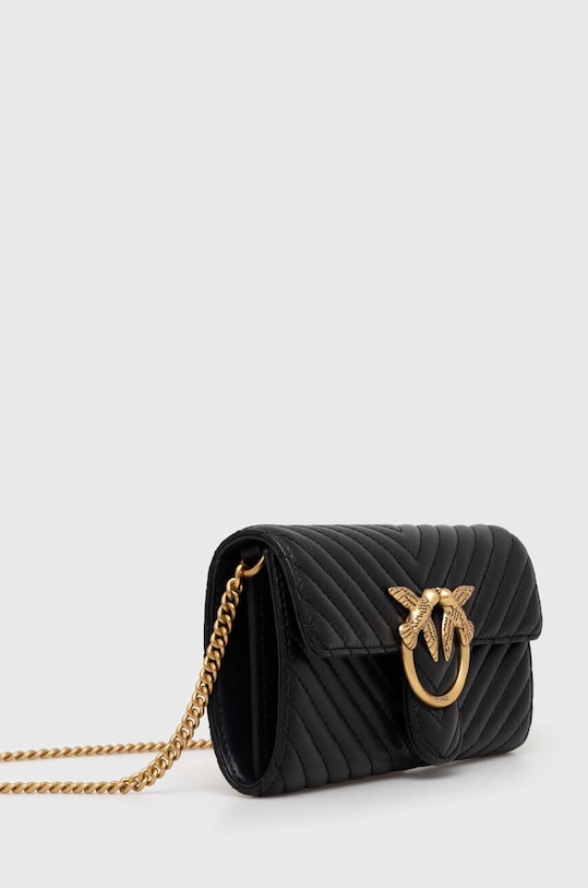 Pinko torebka skórzana 100062.A0GK czarny AA00