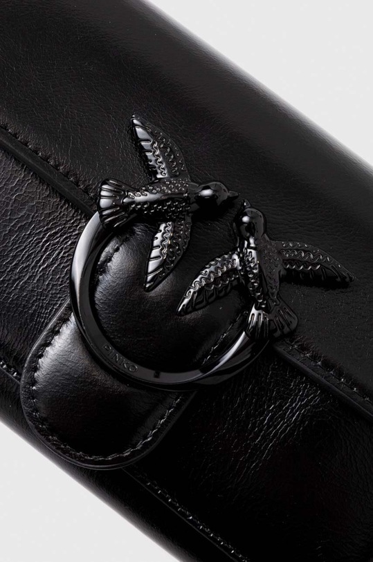 Akcesoria Pinko portfel skórzany 100062.A124 czarny