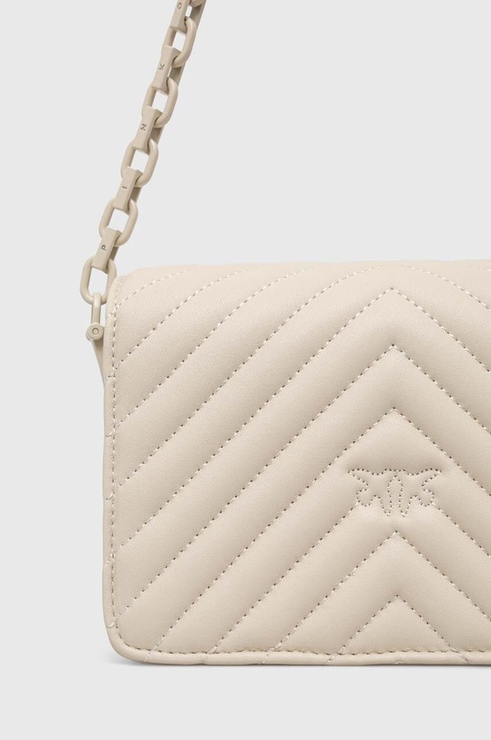 Akcesoria Pinko torebka skórzana 100067.A0VM beżowy