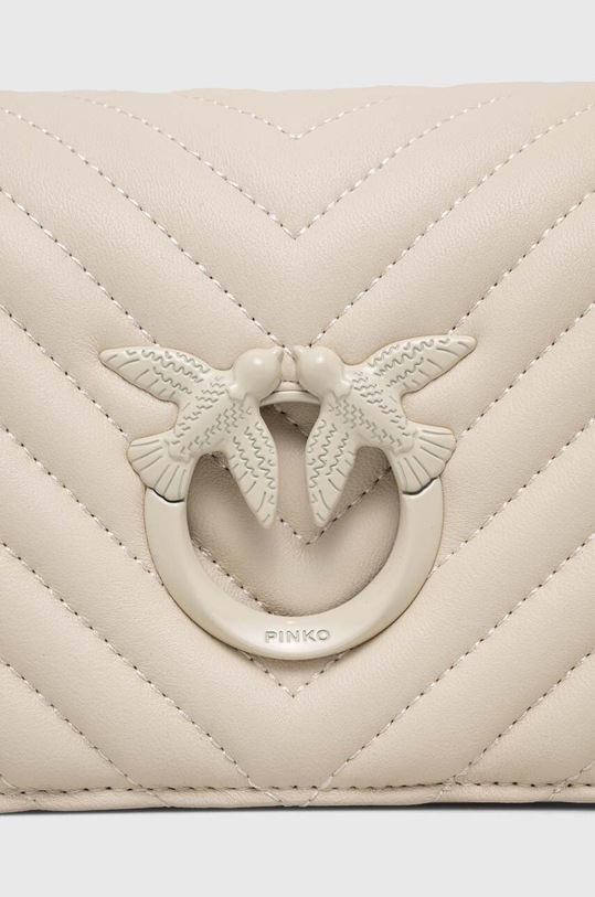 Pinko torebka skórzana 100067.A0VM beżowy