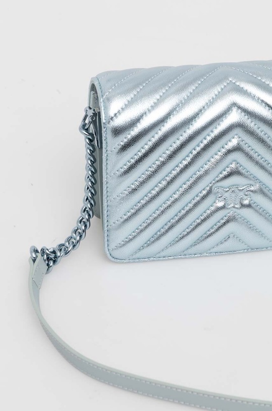 Δερμάτινη τσάντα Pinko 100067.A1JE μπλε