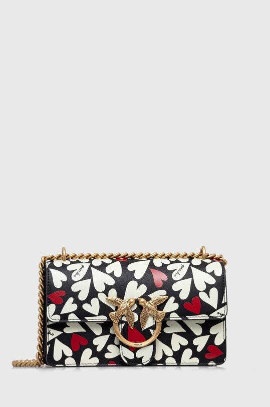 Pinko torebka skórzana skóra licowa multicolor 100074.A1J7