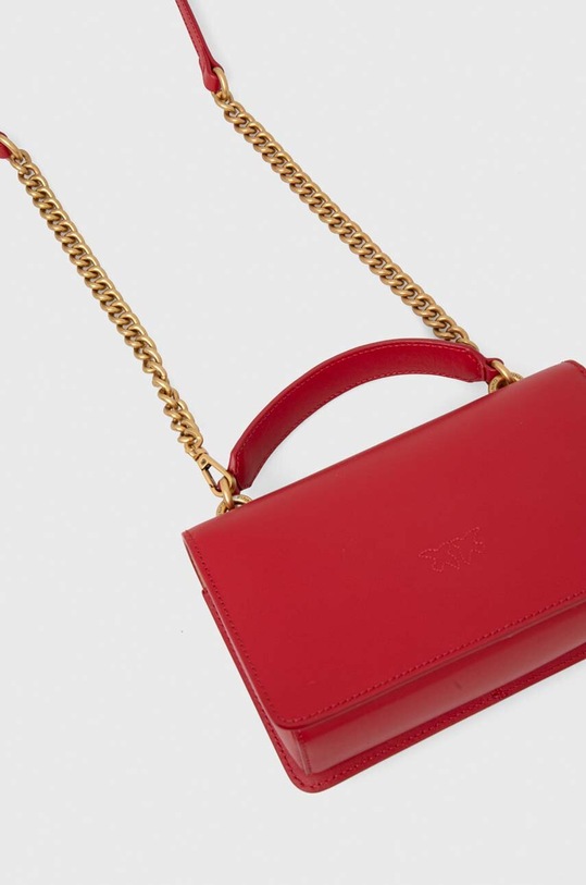 Akcesoria Pinko torebka skórzana 100204.A0F1 czerwony