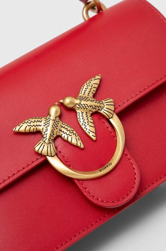 Pinko torebka skórzana czerwony 100204.A0F1