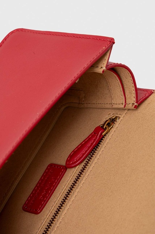 Pinko torebka skórzana 100204.A0F1 czerwony