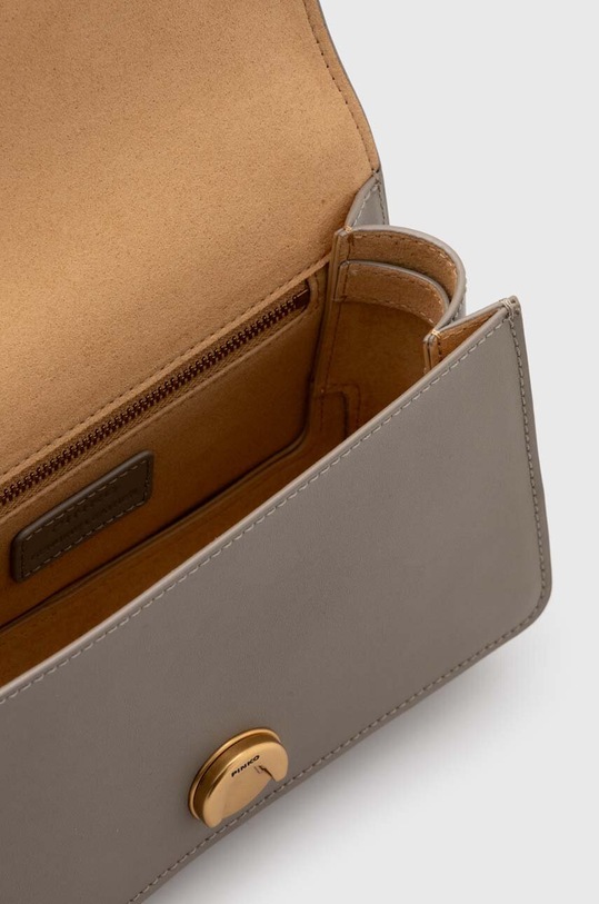 Pinko torebka skórzana 100204.A0F1 szary