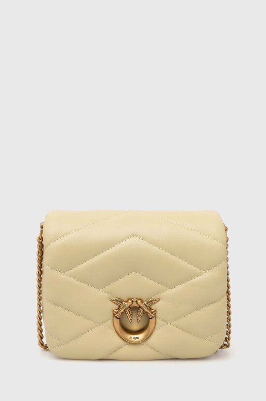 Pinko poseta de piele uni bej 101584.A1ET