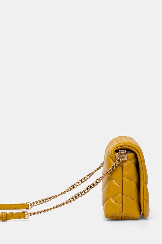 Kožená kabelka Pinko 101584.A1ET žlutá NC00