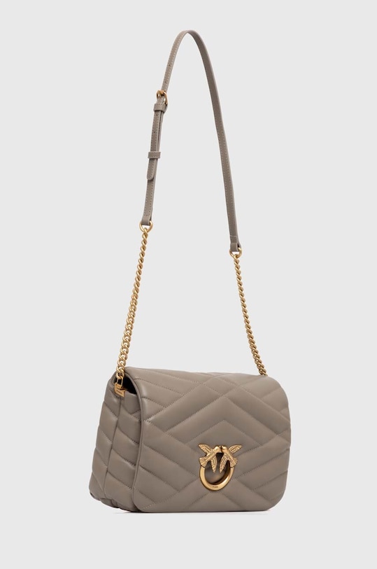 Pinko torebka skórzana 101585.A1ET szary NC00