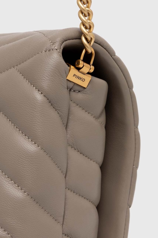 Pinko torebka skórzana 101585.A1ET szary